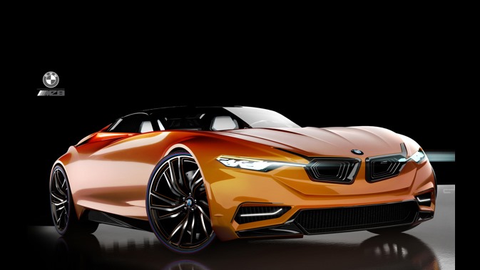 المصممين يعرضون الكثير من التصاميم الجديدة لموديل زد ايت BMW Z8 والفئة الثامنة بنموذج MZ8 3